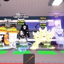 5.8B 4x cerberus divine 1.7b s + capitano moby yin yang 1.2… — Roblox, лот №239986