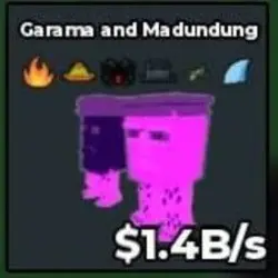 Bundle Garama And Madundung Colored Good Traits Total Incom… — Roblox, лот №239999