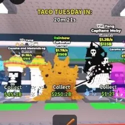 cerberus rainbow 1.7b s + capitano moby yin yang 1.2b s + g… — Roblox, лот №240001