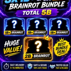 RANDOM 3X 1B+ AND 1X 2B BUNDLE TOTAL 5B - 15 MINUTES STOCK … — Roblox, лот №240010