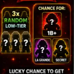 Random Upgrade Bundle 3x Random low - tier Chance for 1x La… — Roblox, лот №240013
