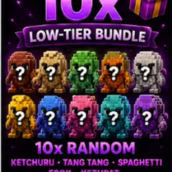 Tier Bundle 10x Random low - tier Ketchuru • Tang Tang • Sp… — Roblox, лот №240016
