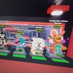 Packes new RNG machine Cangurato Gelato, Noodle Noodle Pood… — Roblox, лот №240025
