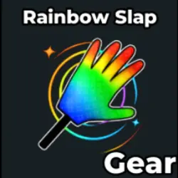 Rainbow slap Gear - Crazy Brianrot - StealaBrianrot - Equiv… — Roblox, лот №240029
