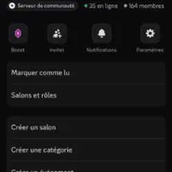 Serveur discor0 full config , 14 bots , 164 membres , 50+ s… — Roblox, лот №240028