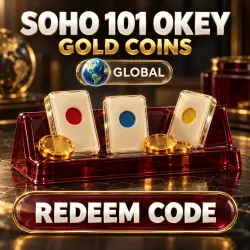 Soho 101 Okey | Gold Coins | Redeem Code | Global