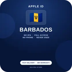 Аккаунт App Store и Apple ID: Apple ID Барбадос | App Store | Без 2FA | | Полный доступ |, лот №257996