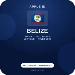 Аккаунт App Store и Apple ID: Apple ID Белиз | App Store | Без 2FA | | Полный доступ |, лот №258000