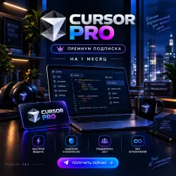 Cursor Pro – 1 Month Premium Subscription | AI-Powered Coding Assistant