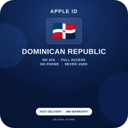 Аккаунт App Store и Apple ID: Apple ID Доминикана | App Store iTunes | Без 2FA | | Полный…, лот №258010
