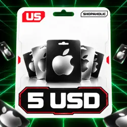 Apple Gift Card — 5 USD | США (US) — App Store и Apple ID, лот №258013
