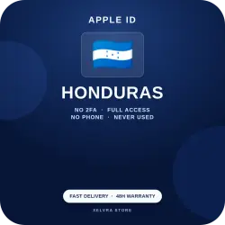 Аккаунт App Store и Apple ID: Apple ID Гондурас | App Store iTunes | Без 2FA | | Полный д…, лот №258021