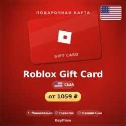 Roblox Gift Card (США, USD) · 10–200, лот №208445