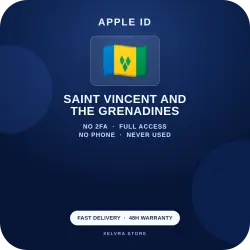 Аккаунт App Store и Apple ID: Apple ID Сент-Винсент и Гренадины | App Store | Без 2FA | |…, лот №258029
