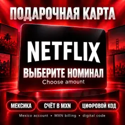 Netflix (MX) — 300–1000 MXN