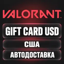 VALORANT (Валорант) | Подарочная карта USD | США | Код, лот №254931