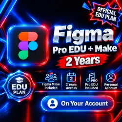 Figma Pro EDU | 2 Years | Your Own Account or Ready-Made Account