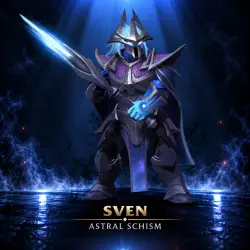 Sven - Astral Schism | Dota 2 | Подарком | Зима 2025: Colle…, лот №254955