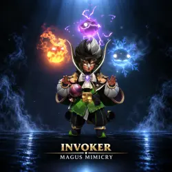 Invoker - Magus Mimicry | Dota 2 | Подарком | "Павшая корон…, лот №254969
