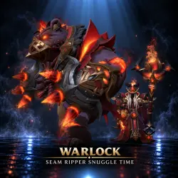 Warlock - Seam Ripper Snuggle Time | Dota 2 | Подарком | "П…, лот №254970