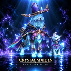 Crystal Maiden - Canis Crystallum | Dota 2 | Подарком | "Па…, лот №254978