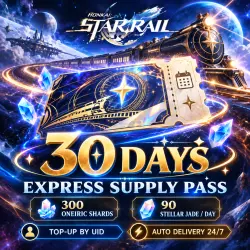HONKAI: STAR RAIL | EXPRESS SUPPLY PASS 30 DAYS | BY UID | AUTO 24/7