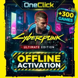 Cyberpunk 2077 Ultimate Edition + 300 games per account | OFFLINE STEAM