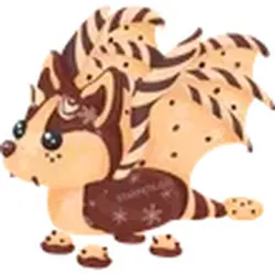 Chocolate Chip Bat Dragon ADM Adopt Me — Roblox, лот №240284