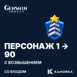 Genshin Impact: a character 1 → 90 with ascension