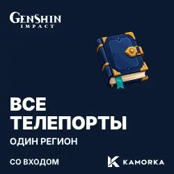 Genshin Impact: all waypoints of a region