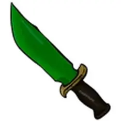 Green MM2 Murder Mystery 2 — Roblox, лот №240958
