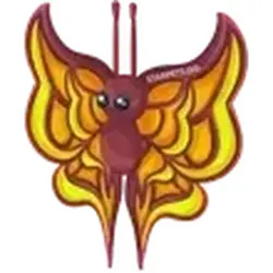 Amber Butterfly ADM Adopt Me — Roblox, лот №242776