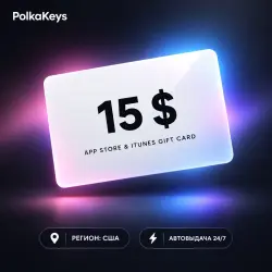 App Store и iTunes подарочная карта 15, 20 USD · США · Код … — App Store и Apple ID, лот №258063