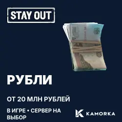 Stalker Online (Stay Out) Rubles — all servers (from 20M roubles)