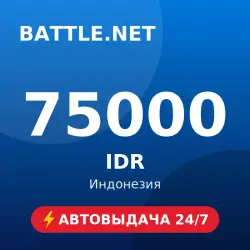 Battle.net Gift Card 75000 IDR (Indonesia) Auto delivery 24/7