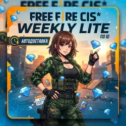 Free Fire CIS* Weekly Lite | по ID | Автодоставка, лот №210479