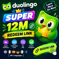 Doulingo Super 12M Redeem Link