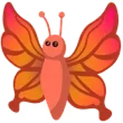 Scarlet Butterfly ADM Adopt Me — Roblox, лот №243798