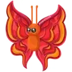 Vermilion Butterfly ADM Adopt Me — Roblox, лот №243815