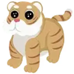 Lunar Gold Tiger ADM Adopt Me — Roblox, лот №244303