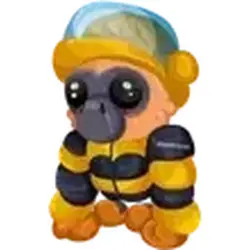 Firefighter Gibbon ADM Adopt Me — Roblox, лот №244499