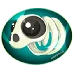 Sea Skeleton Panda ADM Adopt Me — Roblox, лот №245141