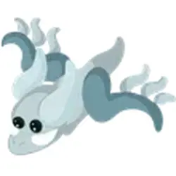 Halloween White Ghost Dragon ADM Adopt Me — Roblox, лот №245524
