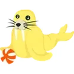 Golden Walrus ADM Adopt Me — Roblox, лот №245721