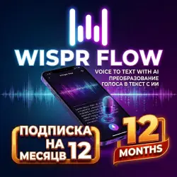 Wispr Flow 12 Months Edu | Полная