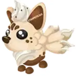 Latte Kitsune ADM Adopt Me — Roblox, лот №247520