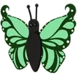 Green Butterfly ADM Adopt Me — Roblox, лот №247785