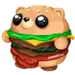 Burger Bear ADM Adopt Me — Roblox, лот №248447