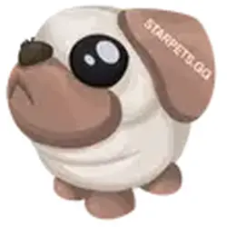 Snowball Pug ADM Adopt Me — Roblox, лот №248831
