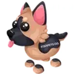 German Shepherd ADM Adopt Me — Roblox, лот №249068